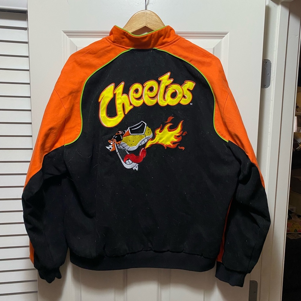 Cheetos Flaming Hot Bomber Jacket